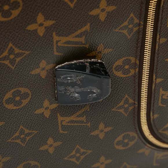 LOUIS VUITTON Brown Monogram Leather Boston Bag - Picture 7 of 13